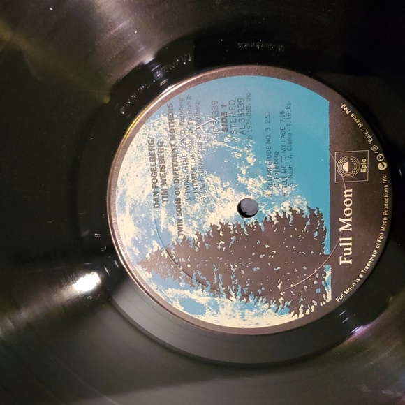 1978 Dan Fogelberg & Tim Weisberg Twin Sons of Different Mothers LP Record - Picture 7 of 8